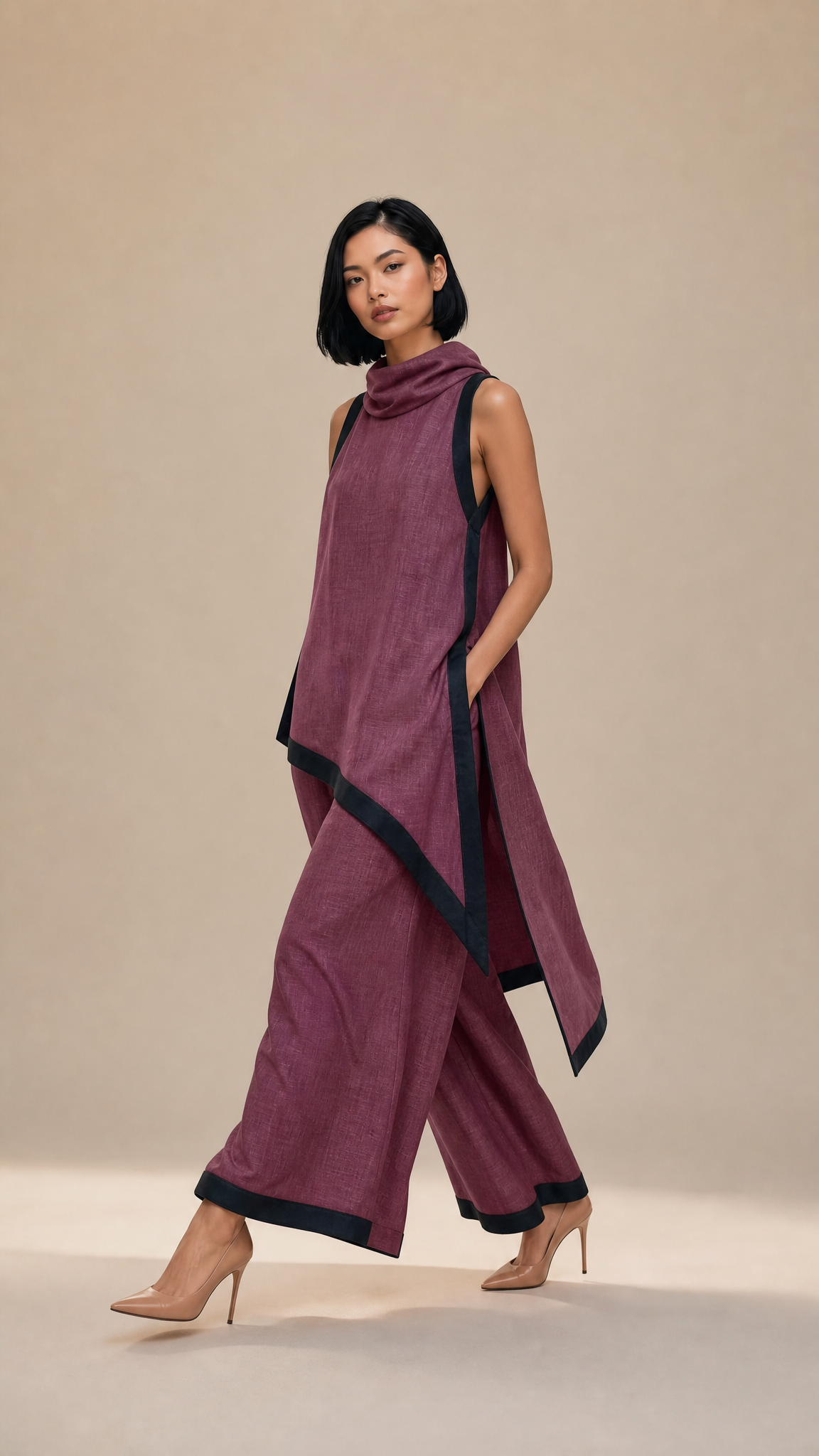 Reanna | Elegant Linen Coord Set
