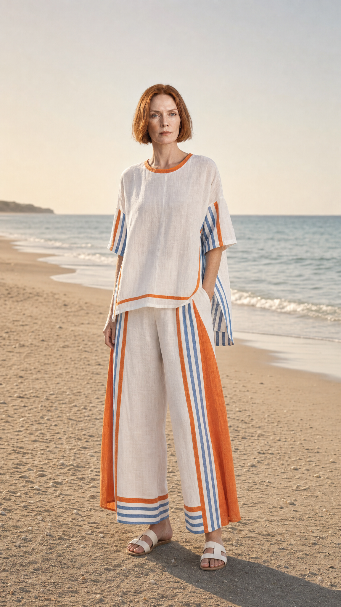 Kismet | Two-Piece Striped Co-Ord Set