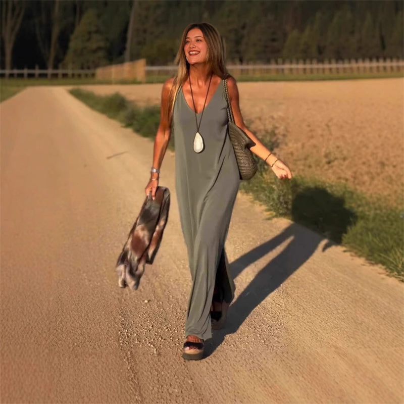 Bailey | Casual Sleeveless Maxi Dress
