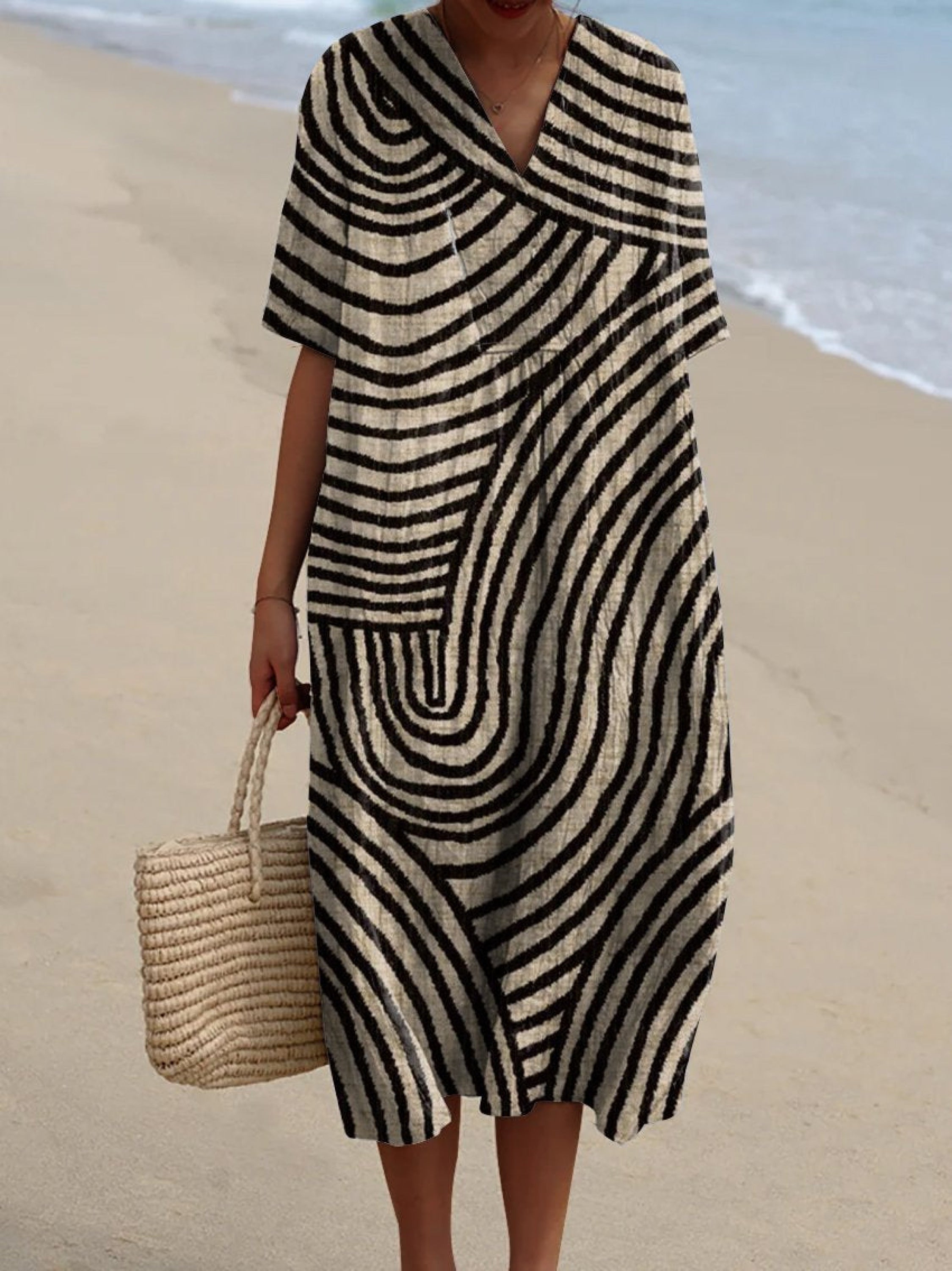 Bette | Graphic Print Dress