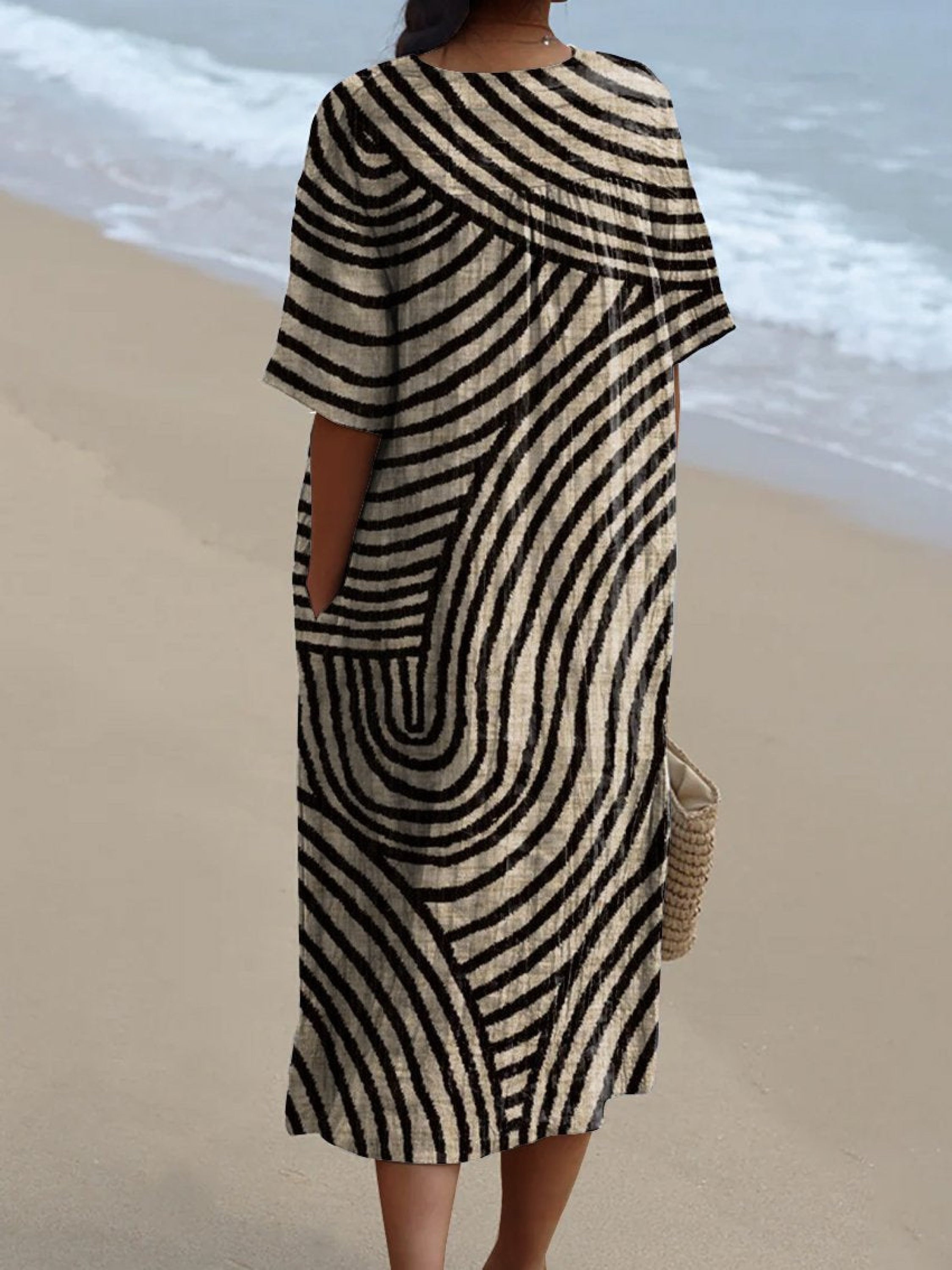 Bette | Graphic Print Dress